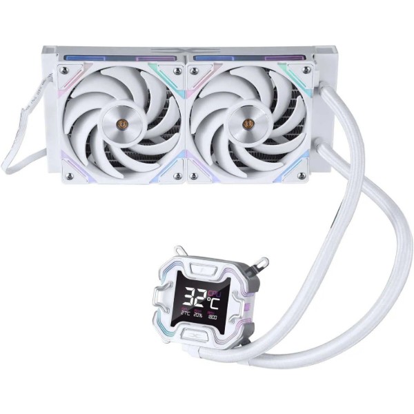 Фото - Водяна система охолодження 1stPlayer X-240E White