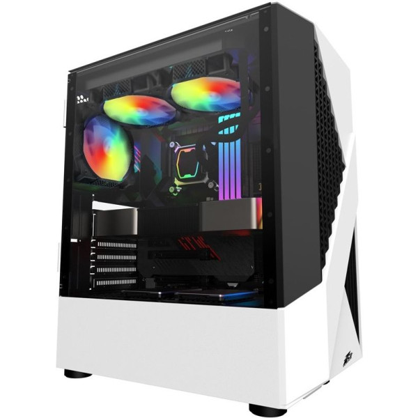 Фото - Корпус 1stPlayer 600W White (F3-A-WH-4F1-PS-600FK-EU )