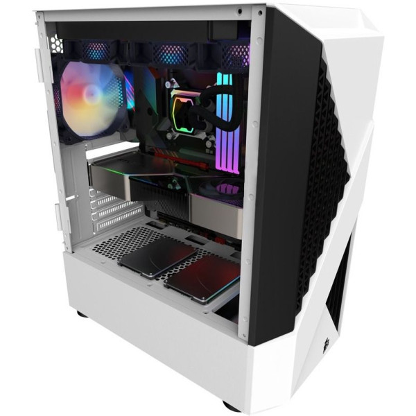 Фото - Корпус 1stPlayer 600W White (F3-A-WH-4F1-PS-600FK-EU )