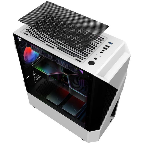 Фото - Корпус 1stPlayer 600W White (F3-A-WH-4F1-PS-600FK-EU )