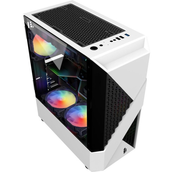 Фото - Корпус 1stPlayer 600W White (F3-A-WH-4F1-PS-600FK-EU )
