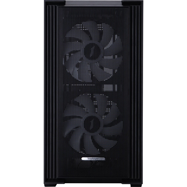 Фото - Корпус 1stPlayer AU6-BK-2FA7-14-2FA7R-1FA7 Black