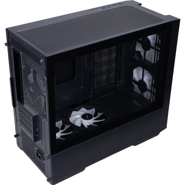 Фото - Корпус 1stPlayer AU6-BK-2FA7-14-2FA7R-1FA7 Black