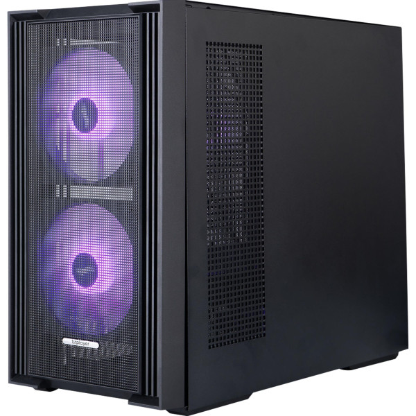 Фото - Корпус 1stPlayer AU6-BK-2FA7-14-2FA7R-1FA7 Black