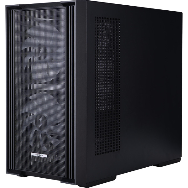 Фото - Корпус 1stPlayer AU6-BK-2FA7-14-2FA7R-1FA7 Black