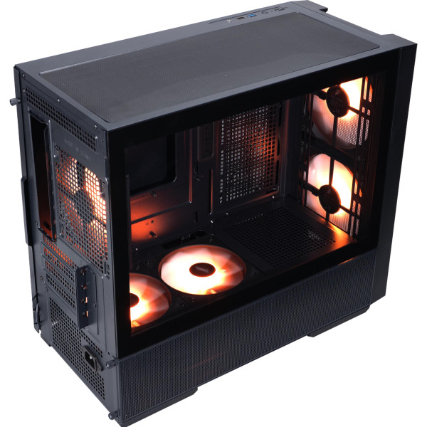 Фото - Корпус 1stPlayer AU6-BK-2FA7-14-2FA7R-1FA7 Black