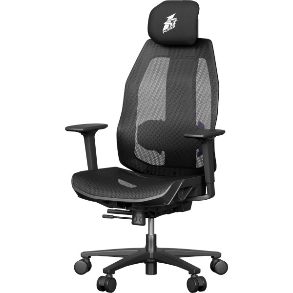 Фото - Крісло для геймерів 1stPlayer Ergo Aero (ERGO-AR-BK)