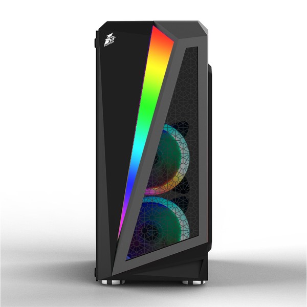 Фото - Корпус 1stPlayer R5-3R1 Color LED Black без БЖ
