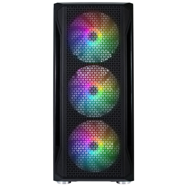 Фото - Корпус 1stPlayer X5-BK-4F1-PS-600FK-EU Black