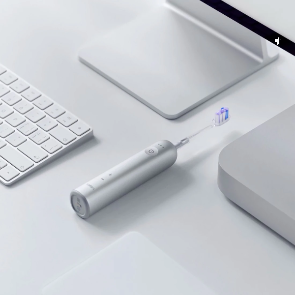 Фото - Зубная щетка электрическая Laifen Wave набор з кейсом, аллюминий серый (1TB91-L-EU-DG-001/2BE2Y-LFTBO1)