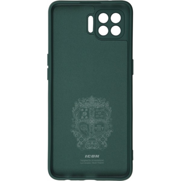 Фото - Чехол для смартфона Armorstandart Icon Case for OPPO Reno 4 Lite/A93 Camera cover Pine Green (ARM58514)