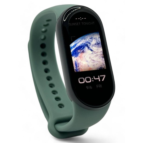 Фото - Ремінець для фітнес-браслета BeCover Xiaomi Mi Smart Band 9 Pine-Green (711953)
