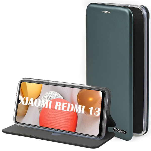 Фото - Чохол для смартфону BeCover Exclusive for Xiaomi Redmi 13 Dark Green (711550)