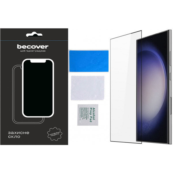 Фото - Захисне скло для смартфону BeCover Samsung Galaxy S24 Ultra SM-S928 Black (711318)