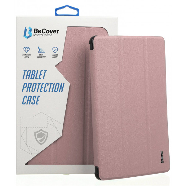 Фото - Чехол для планшета BeCover Tri Fold Soft TPU Silicone for Apple iPad Air 4 10.9 2020/2021 Rose Gold (706874)