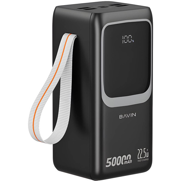 Фото - Батарея мобільна Bavin PC1032S 50000 mAh FAST CHARGING 22.5W Black (Y-PC1032S BK)
