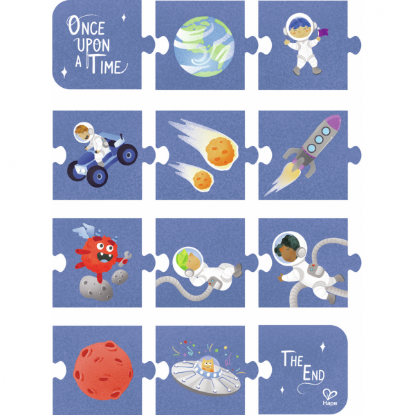 Фото - Пазли (5-7 років) Hape Космос (E1646)