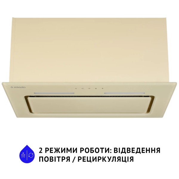 Фото - Вытяжка встраиваемая Minola HBI 6873 IV GLASS 1200 LED Line