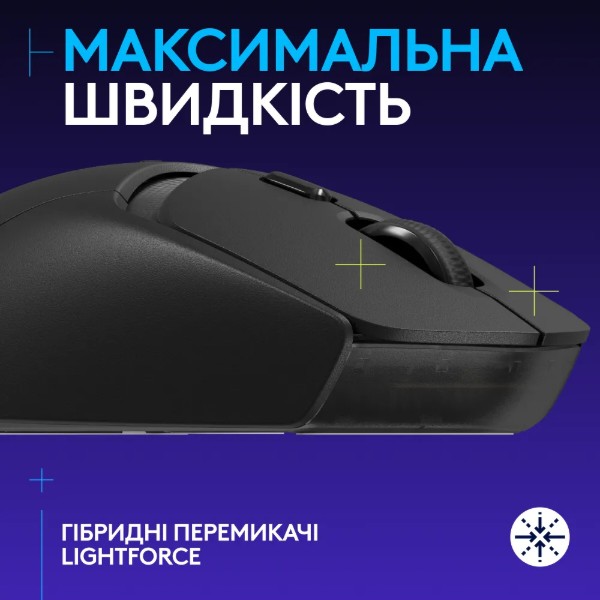 Фото - Мышь беспроводная игровая Logitech G309 Lightspeed Black (910-007199)
