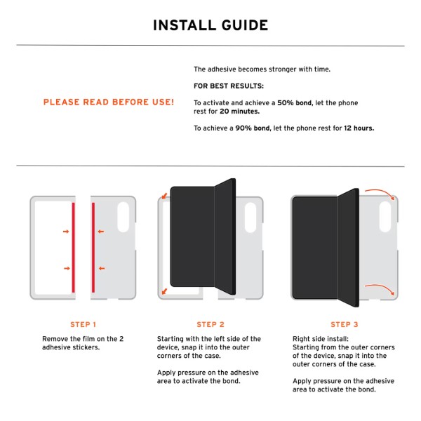 Фото - Чохол для смартфону UAG for Samsung Galaxy Z Fold 8 Ultra Mouve with Magnet Ash (214560113131)