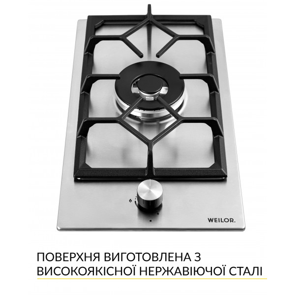 Фото - Варочная панель газовая Weilor GM W 314 SS