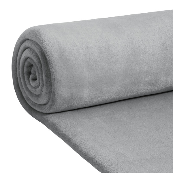 Фото - Плед євро Lelit 200х220 світло-сірий (1203040)