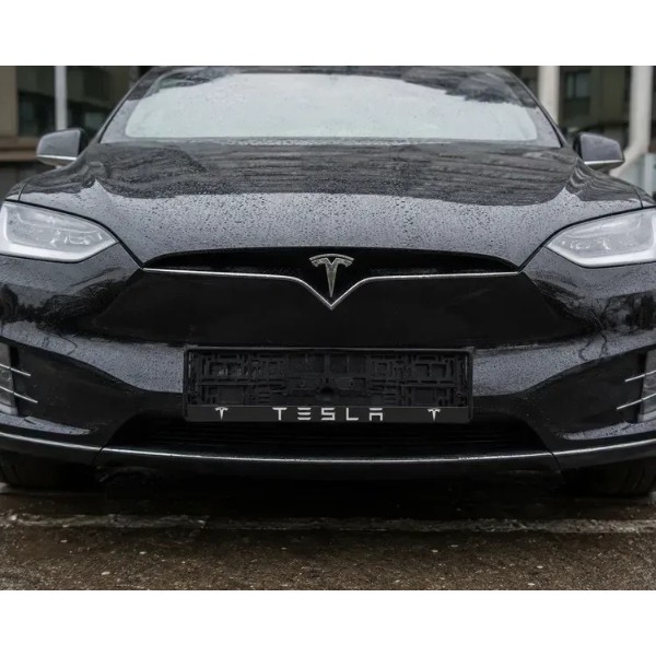 Фото - Рамка под номер Poputchik Tesla (24-132-IS)