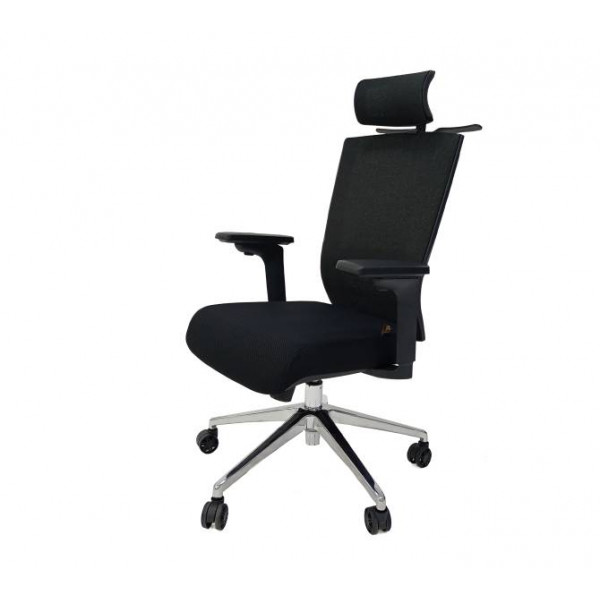 Фото - Крісло офісне Barsky ECO Black slider (G-5)