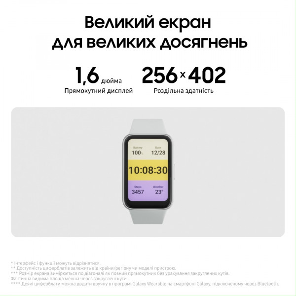Фото - Фітнес-браслет Samsung Galaxy Fit3 Pink Gold (SM-R390NIDASEK)