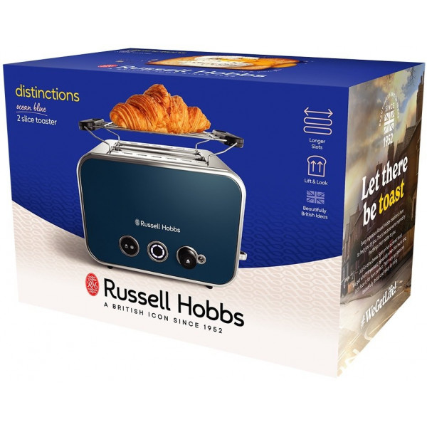 Фото - Тостер Russell Hobbs 26431-56 Distinctions 2-Slice
Blue