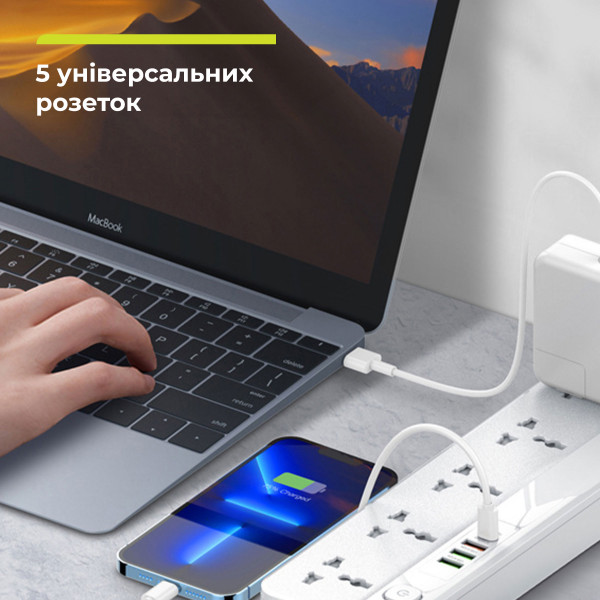 Фото - Сетевой фильтр ProLogix Premium 5 р 2m (PR-SC5415W)