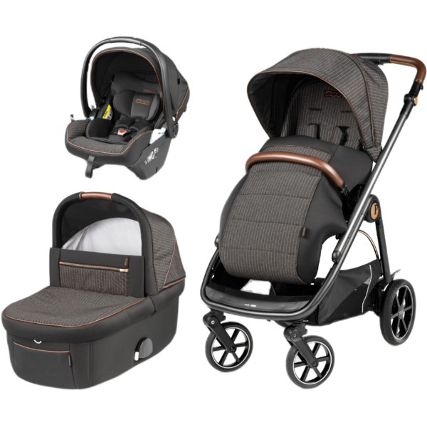 Фото - Коляска универсальная 3 в 1 Peg-Perego Veloce 500 Lounge (PACK-VEL31LG000003)
