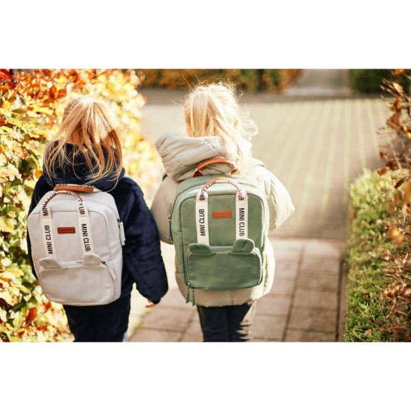 Фото - Рюкзак детский Childhome Mini Club Canvas Green (CWKIDSCGR)