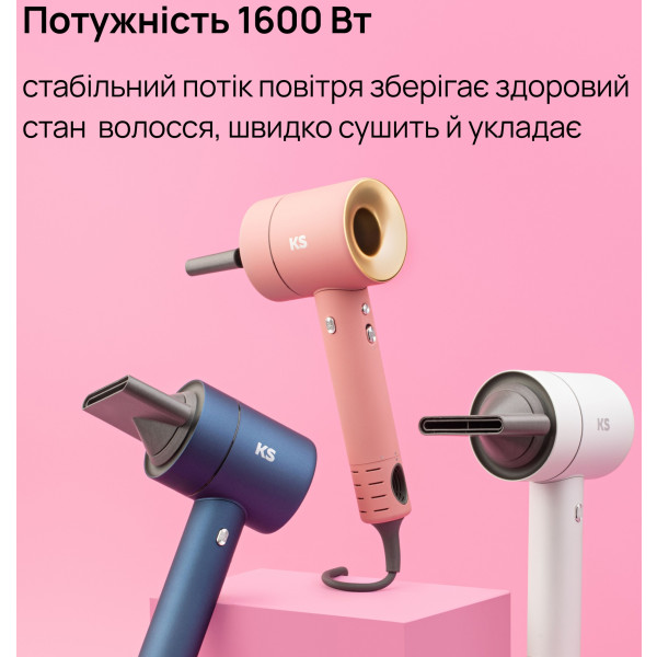 Фото - Фен KS 01p Pink (10369)