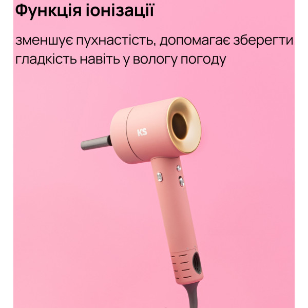 Фото - Фен KS 01p Pink (10369)