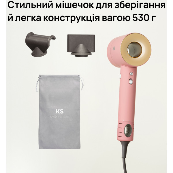 Фото - Фен KS 01p Pink (10369)