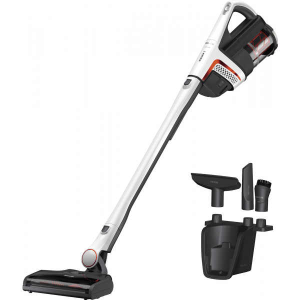 Фото - Пилосос ручний для дому Miele SMUL1 01 TRIFLEX HX1 Білий лотос/Червоний