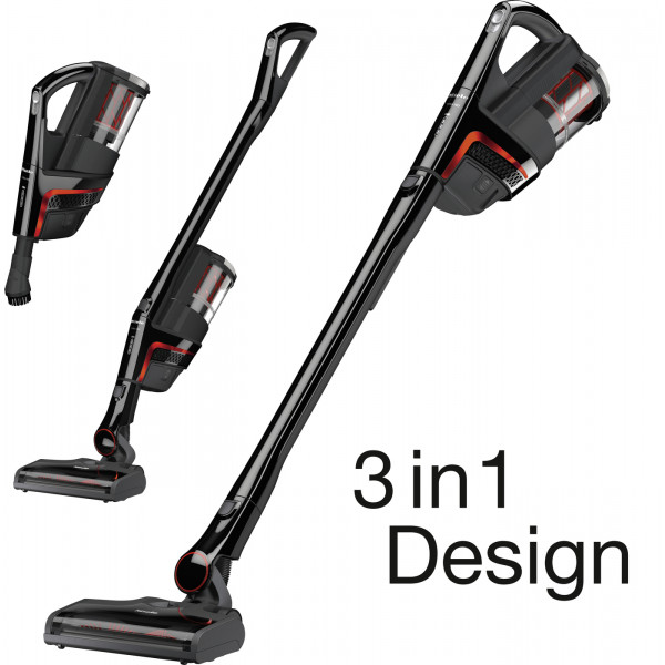 Фото - Пылесос ручной для дома Miele SMUL1 05 TRIFLEX HX1 Черный обсидиан/Красный