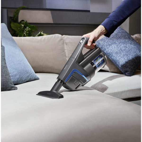 Фото - Пилосос ручний для дому Miele SMUL1 13 TRIFLEX HX1 Графітово-сірий/Блакитний
