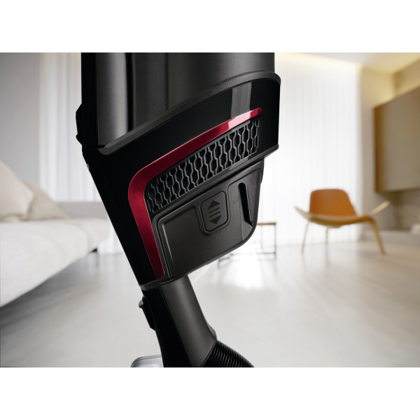 Фото - Пылесос ручной для дома Miele SMUL1 05 TRIFLEX HX1 Черный обсидиан/Красный