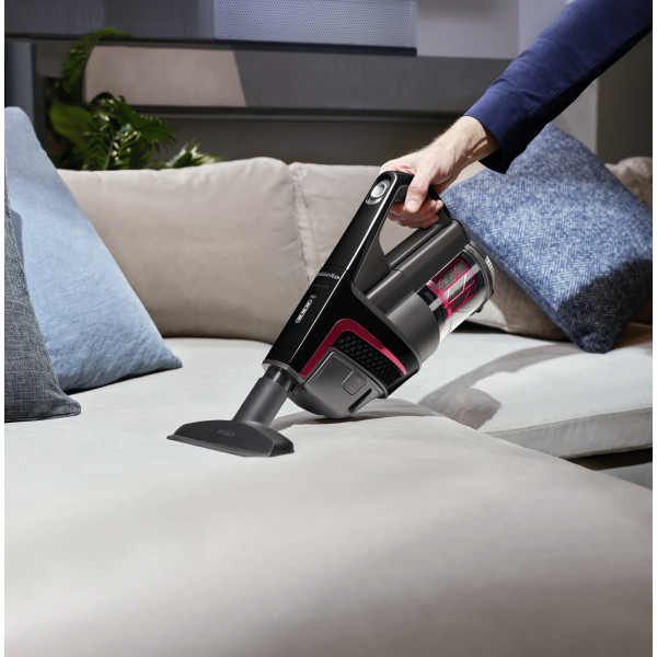 Фото - Пылесос ручной для дома Miele SMUL1 05 TRIFLEX HX1 Черный обсидиан/Красный