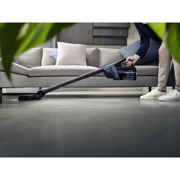 Фото - Пилосос ручний для дому Miele SMUL1 13 TRIFLEX HX1 Графітово-сірий/Блакитний
