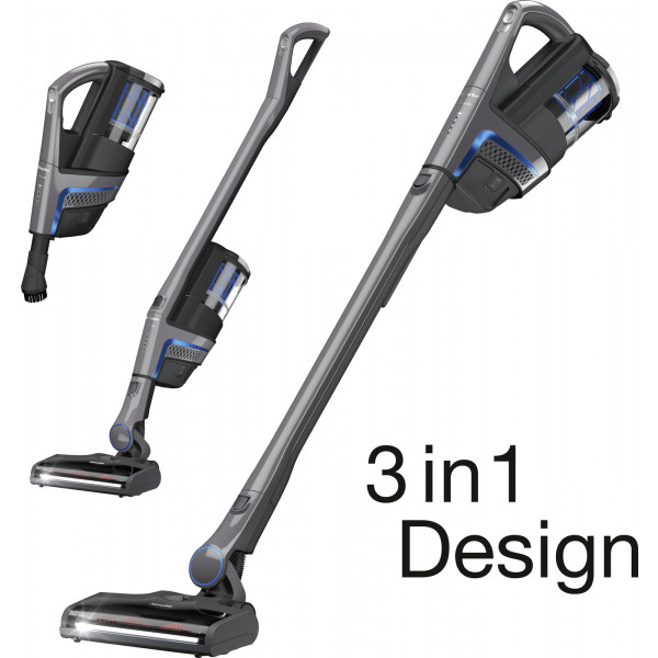 Фото - Пилосос ручний для дому Miele SMUL1 13 TRIFLEX HX1 Графітово-сірий/Блакитний