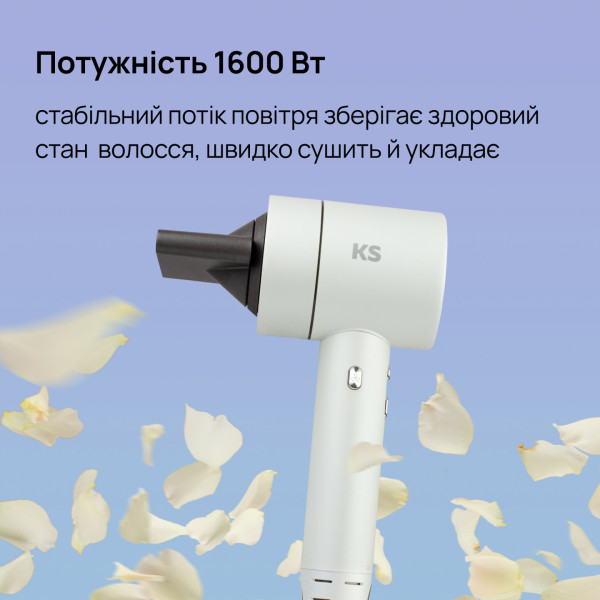 Фото - Фен KS 01p White (10368)