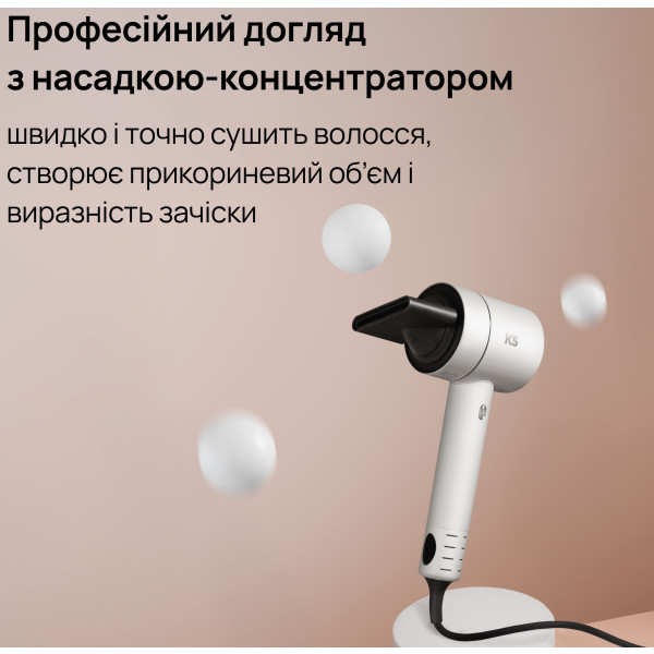 Фото - Фен KS 01p White (10368)