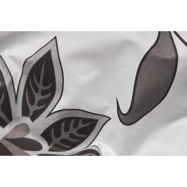 Фото - Комплект постільної білизни Moon&Star Бязь Gold Люкс «Gray Denim» 200х220 нав. 4х50х70  (MS-820005613)