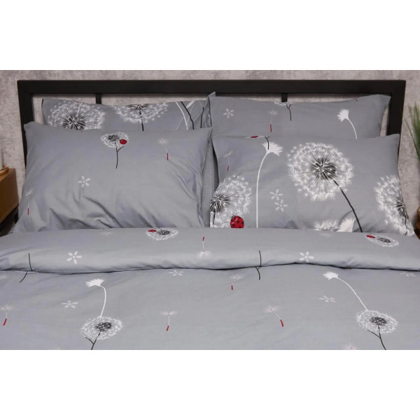 Фото - Комплект постільної білизни Moon&Star Бязь Gold Люкс «Ladybug» 200х220 нав. 2х40х60  (MS-820005435)