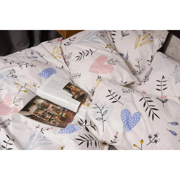 Фото - Комплект постільної білизни Moon&Star Бязь Gold Люкс «Painting» 200х220 нав. 4х50х70  (MS-820005753)