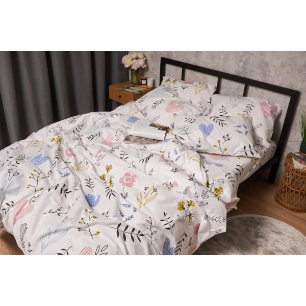 Фото - Комплект постільної білизни Moon&Star Бязь Gold Люкс «Painting» 200х220 нав. 4х50х70  (MS-820005753)