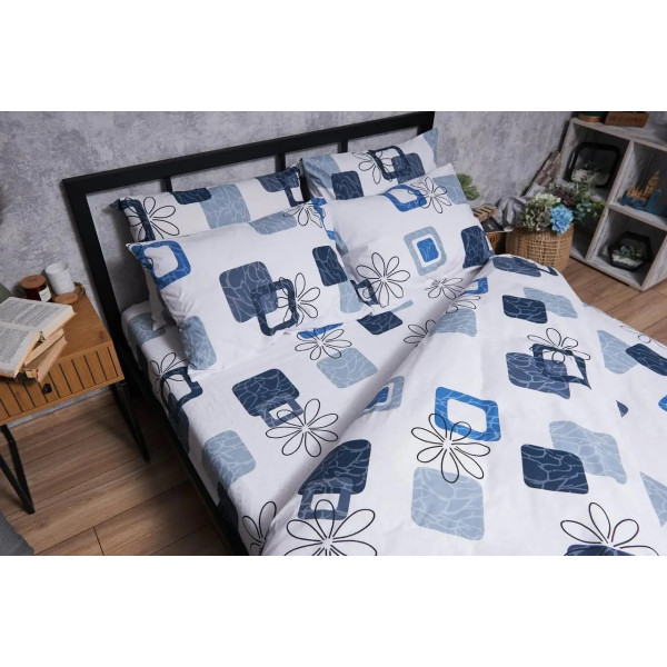 Фото - Комплект постільної білизни Moon&Star Бязь Gold Люкс «Silky Touch» 200х220 нав. 4х50х70 (MS-820004738)